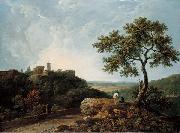 Richard Wilson The Temple of the Sybil and the Campagna, oil on canvas